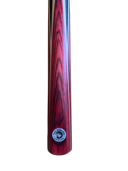 3/4 Length Ash Cue with Red Ebonised Butt