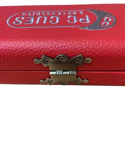 1pc Red Genuine Leather Case