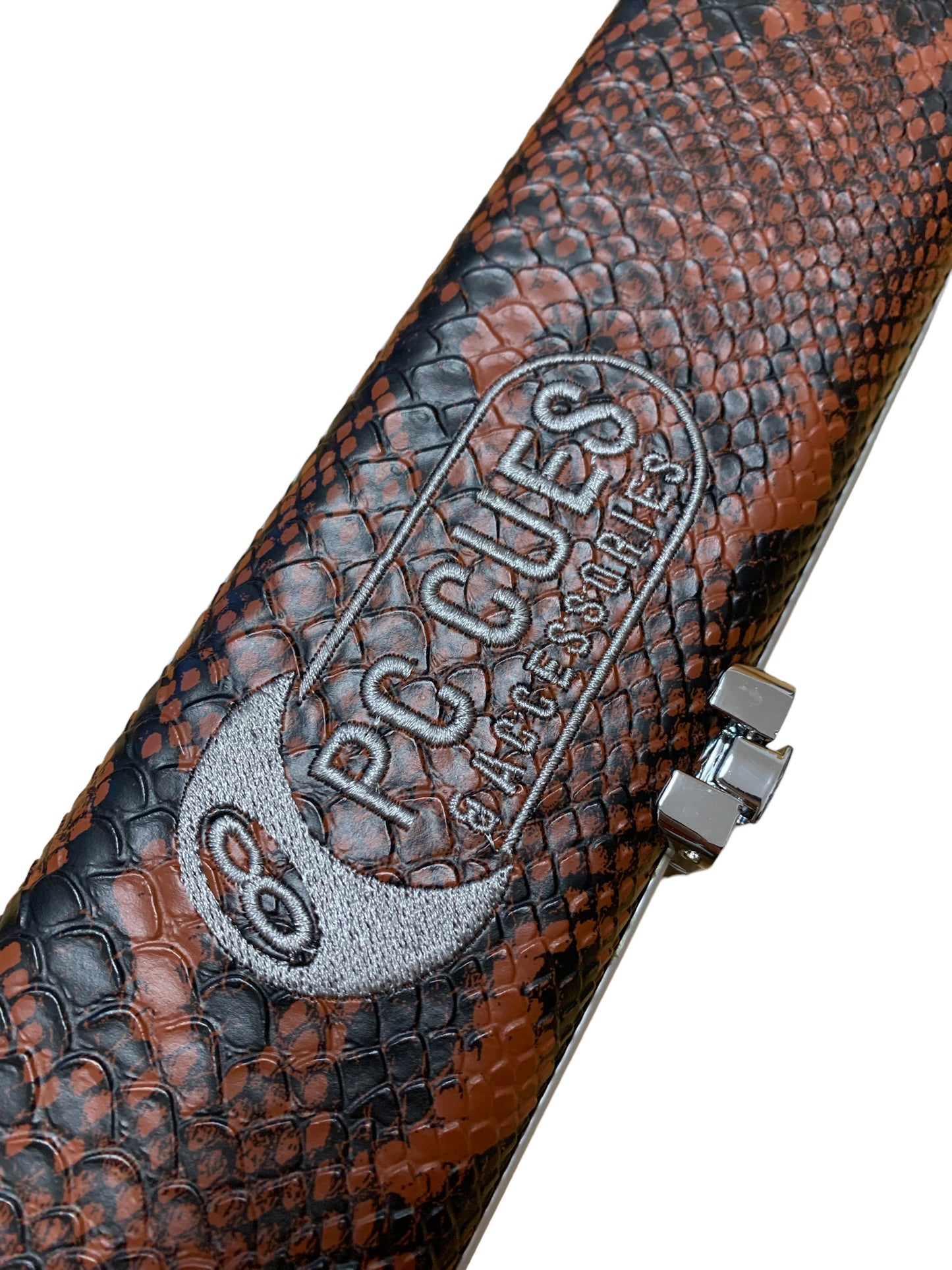 1 pc Brown Halo Snake Effect Pattern Case